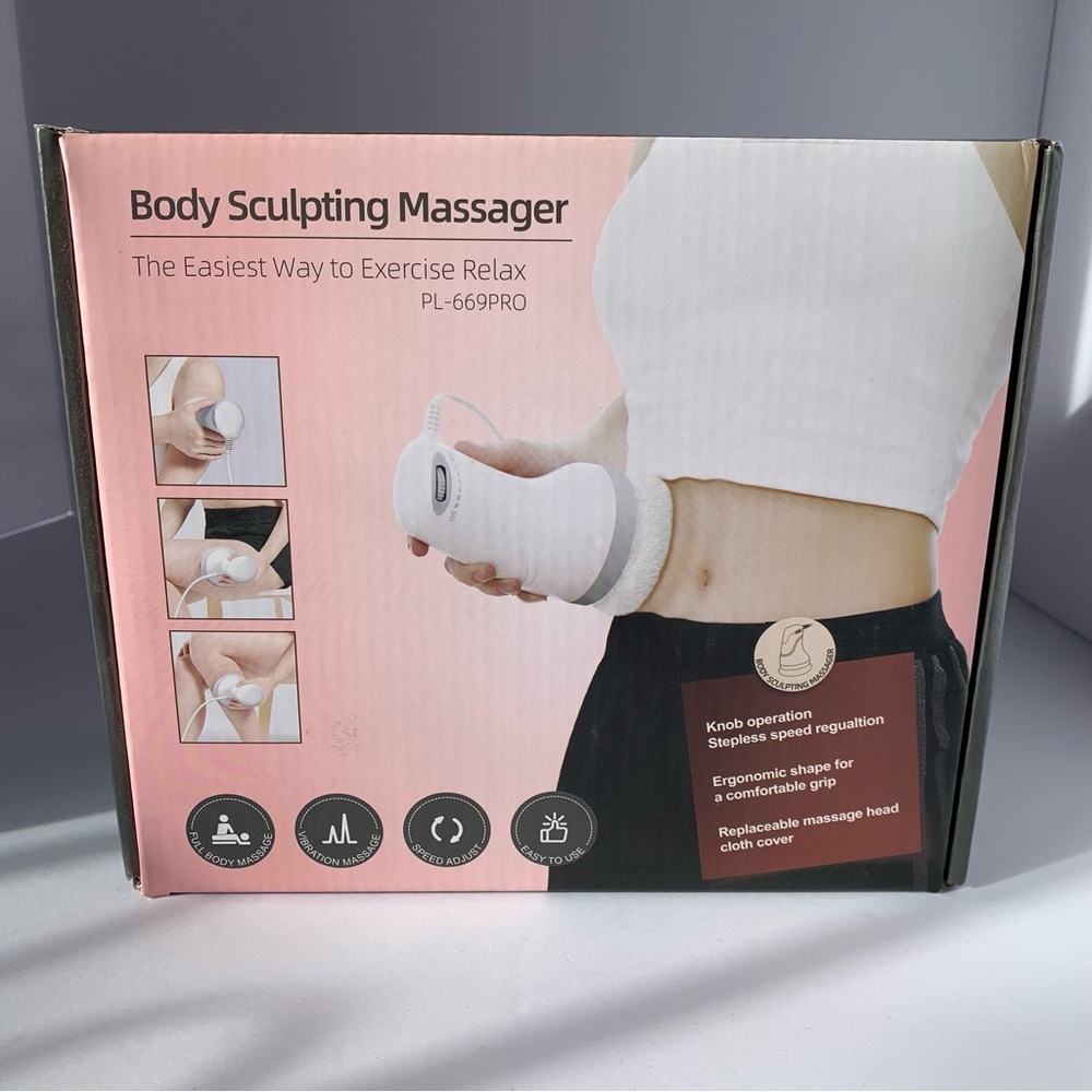 Body Sculpting Massager in White